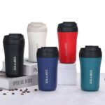 ماگ سفری نی دار Coffee ظرفیت 400 میلی لیتر - تصویر 3
